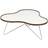 Swedese Flower 45 Walnut/White/Chrome Soffbord 84x90cm