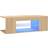 vidaXL Cabinet Led Light Sonoma Oak TV-bänk 90x30cm