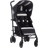 My Babiie MB51 Charcoal Stripes Black