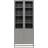 Venture Design Bakal Light Grey Vitrinskåp 80x190cm