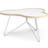 Swedese Flower 45 White/Oak/Chrome Soffbord 84x90cm
