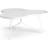 Swedese Flower 39 White Lacquered Ash Coffee Table 84x90cm