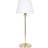 Konsthantverk Uno Brass/White Bordslampa 39cm