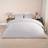 Brentfords Teddy Fleece Duvet Cover Silver, Grey (230x220cm)