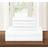 Elegant Comfort Luxury Soft Bed Sheet White (259.1x228.6cm)