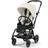 Cybex Eezy S Twist +2 BLK Canvas White