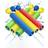 Shein 4/8/16pcs Water Soaker Blaster Guns, Upgraded And Durable, Colorful Foam Shaft Squirt Guns For Swimming Pool, Beach, Summer Party, Outdoor Water Activities