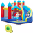 OutSunny Bouncy Castle with Slide