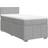 vidaXL 3289244 Light Gray Kontinentalseng 90x200cm