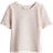 H&M Ribbed Cotton Top - Light Pink/Bows (1295496001)