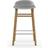 Normann Copenhagen Form Grey/Oak Barstol 77cm