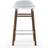 Normann Copenhagen Form White/Walnut Barstol 77cm