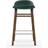 Normann Copenhagen Form Green/Walnut Bar Stool 77cm