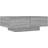 vidaXL 815196 Grey Sonoma Oak Soffbord 90x60cm