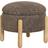 House Nordic Medas Brown Siddepuf 36cm