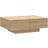 vidaXL 804178 Sonoma Oak Soffbord 90x60cm