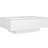 vidaXL 804175 White Soffbord 90x60cm