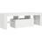 vidaXL LED Lights White TV Bench 120x40cm
