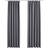 vidaXL Blackout With Hooks Grey 140x175cm