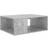 vidaXL 806907 Concrete Grey Coffee Table 67x90cm