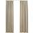 vidaXL Blackout With Hooks Beige 140x175cm