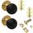 Designer Levers Queen Anne Reeded Internal Door Pack Brushed Brass