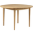 FDB Møbler C62E Oak Nature/Nature Spisebord 115cm
