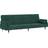 vidaXL 351859 Green Sofa 216cm 3 personers