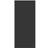 vidaXL Blackout Black 100x230cm