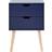 GFW Nyborg Dark Blue Bedside Table 30x40cm 2pcs