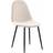 Venture Home Polar Beige/Black Køkkenstol 87cm 2stk