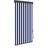 vidaXL Outdoor Blue/White 100x250cm