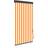 vidaXL Outdoor White/Orange 100x250cm