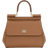 Dolce & Gabbana Medium Sicily Handbag - Brown