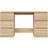 vidaXL 800813 Sonoma Oak Skrivbord 50x140cm