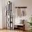 Homcom Industrial Coat Stand with 4 Storage Shelves and 8 Hooks Clothes Rack