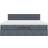 vidaXL 3311934 Dark Gray Rammeseng