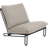 Brafab Blixt - Black/Cley Beige Utefåtölj