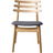 FDB Møbler J48 Natural Oak Lacquered/Anthracite Kitchen Chair 78.5cm