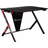 X Rocker Arteon Gaming Desk - Red, 1150x735x775mm