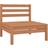 vidaXL 806575 Middle - Honey Brown Modular Sofa