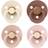 Bibs Colour Pacifiers Size 2 4-pack Ivory/Blush/Woodchuck/Blossom