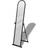 vidaXL Full Length Black Floor Mirror 38x152cm