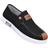 Shein Men's Breathable Slip-On Canvas Formal Loafers, Non-Slip Work Shoes