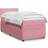 vidaXL 3289937 Pink Kontinentalsäng 90x200cm