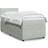 vidaXL 3289932 Light Grey Sengesæt 90x200cm