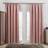 OHS Pencil Pleat Blush Pink 167.6x182.9cm