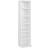 vidaXL CD Cabinet High Gloss White Book Shelf 88cm