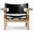 Fredericia Furniture The Spanish Black Lænestol 67cm