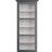 LINDEBJERG DESIGN Classic V4 Anthracite Vitrineskab 78x171cm